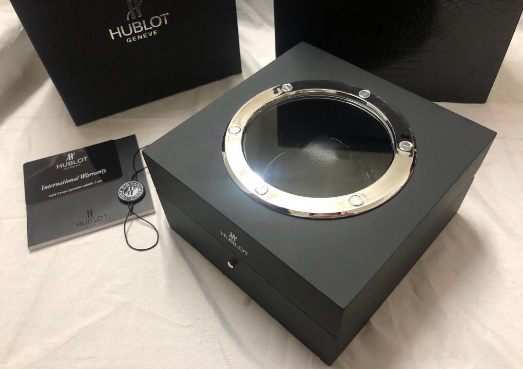 The Hublot Watch Box Full Set The Hublot Watch Box Full Set