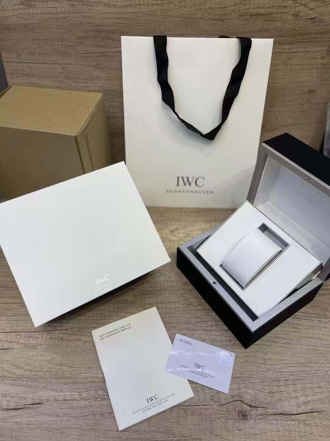 The IWC Watch Box Full Set The IWC Watch Box Full Set