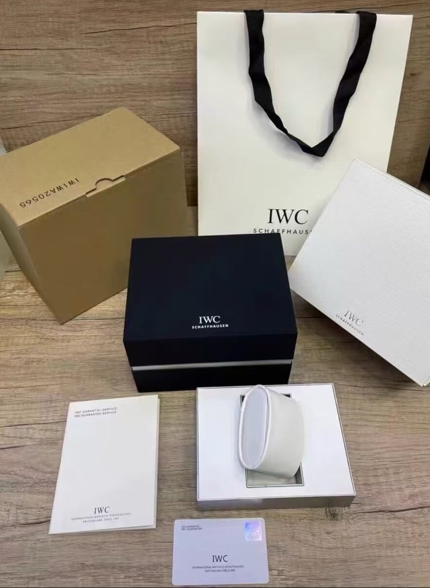 The IWC Watch Box Full Set The IWC Watch Box Full Set