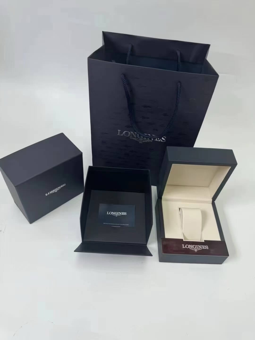 The Longines Watch Box Full Set The Longines Watch Box Full Set