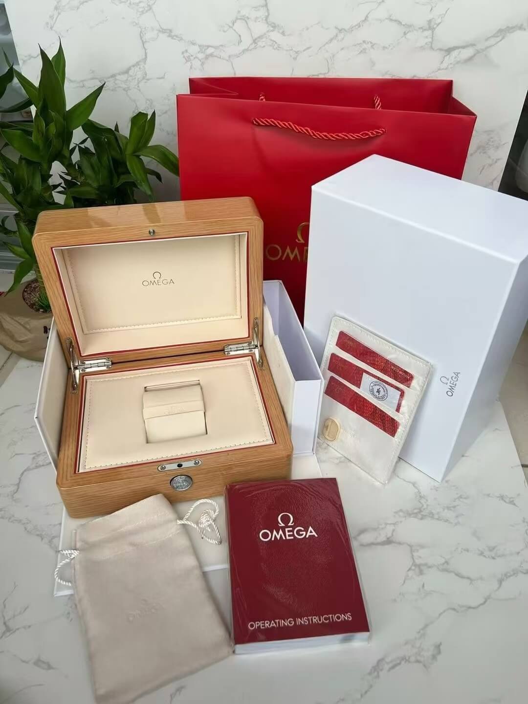 The Previous Omega Watch Box Full Set