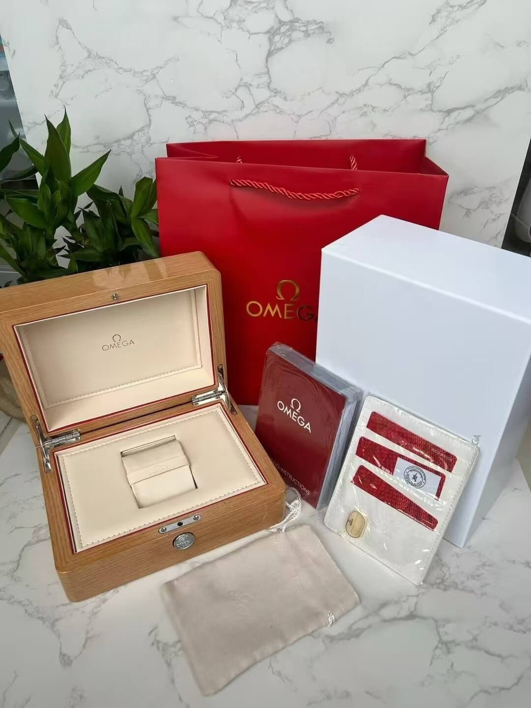 The Previous Omega Watch Box Full Set
