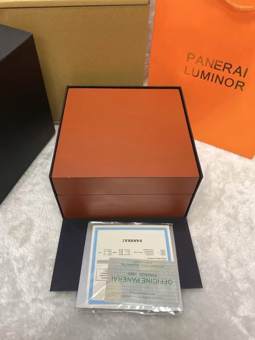 The Panerai Watch Box Full Set The Panerai Watch Box Full Set