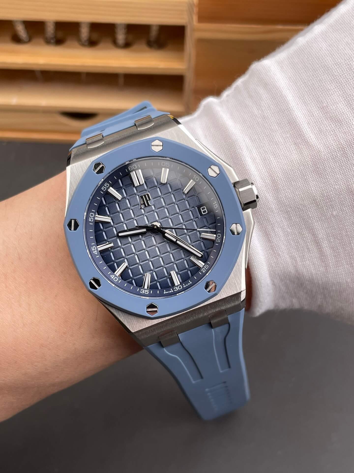 Audemars Piguet Replica Royal Oak Offshore Super Clone Watch 15605SK.OO.A350CA.01