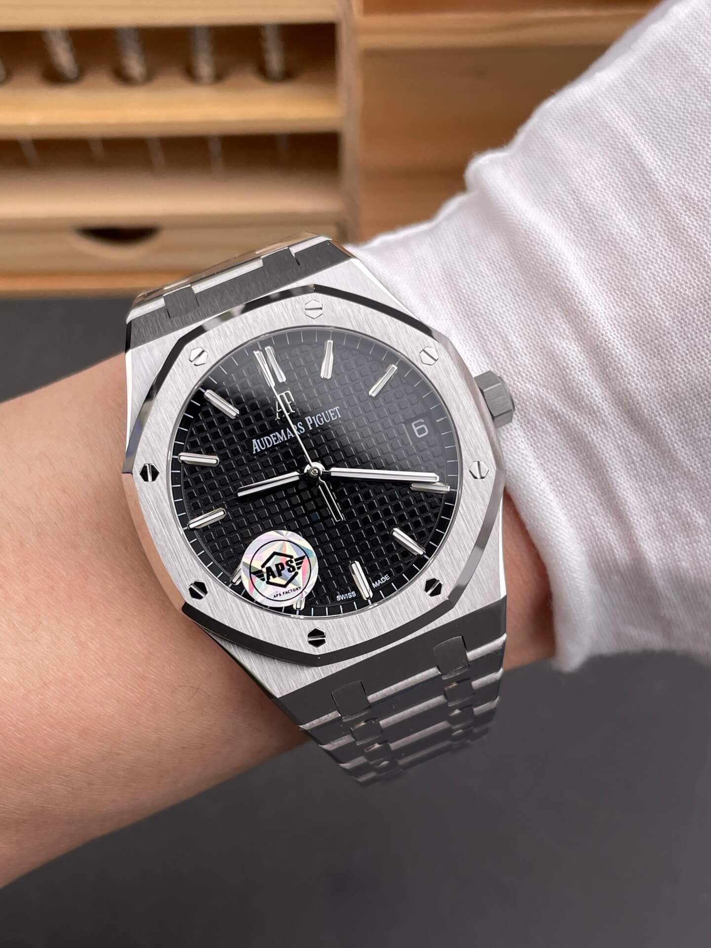 Audemars Piguet Replica Royal Oak Super Clone Watch 15500ST.OO.1220ST.03