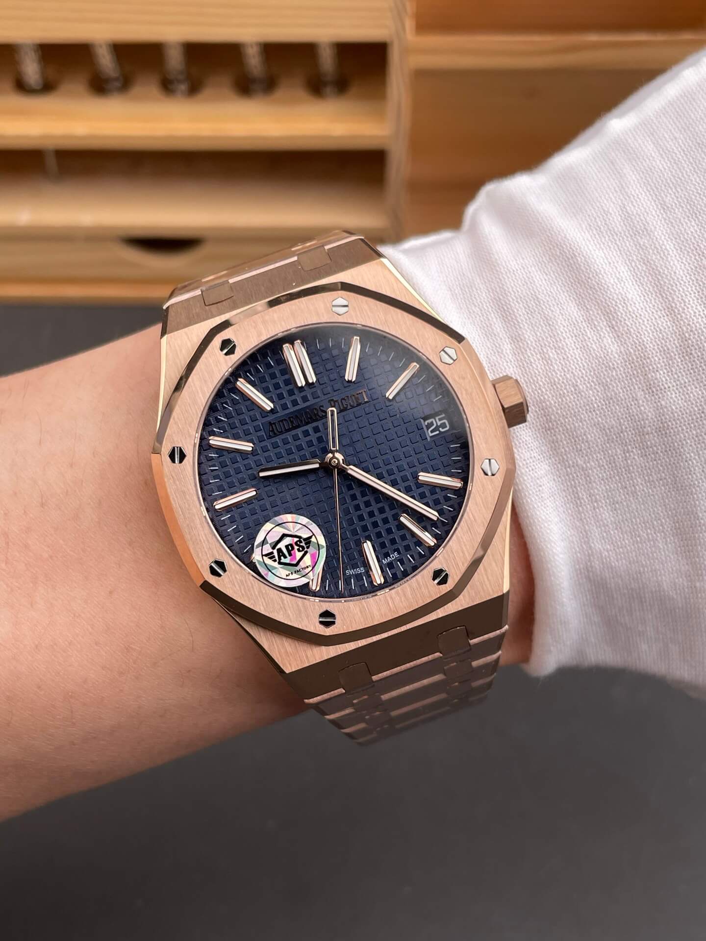 Audemars Piguet Replica Royal Oak Super Clone Watch 15510OR.OO.1320OR.03