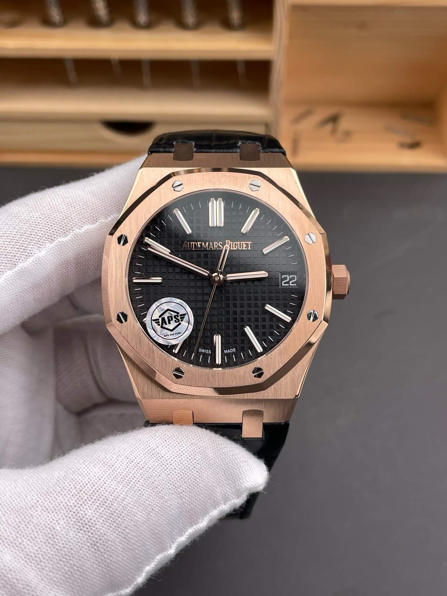 Audemars Piguet Replica Royal Oak Super Clone Watch 15510OR.OO.D002CR.02