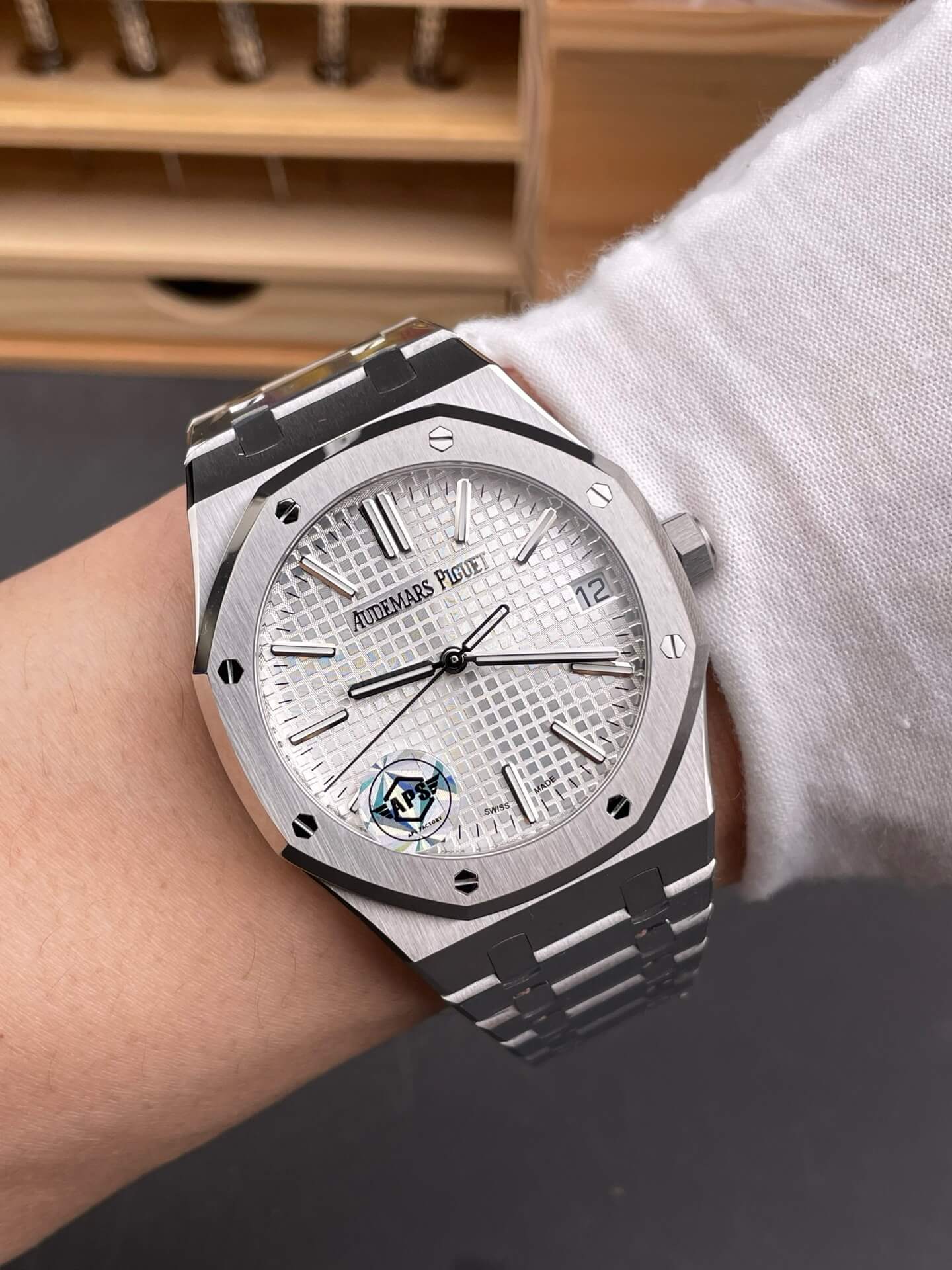 Audemars Piguet Replica Royal Oak Super Clone Watch 15510ST.OO.1320ST.08