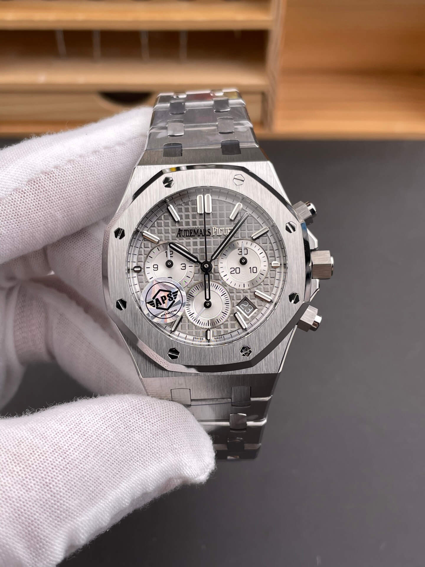 Audemars Piguet Replica Royal Oak Super Clone Watch 26715ST.OO.1356ST.02