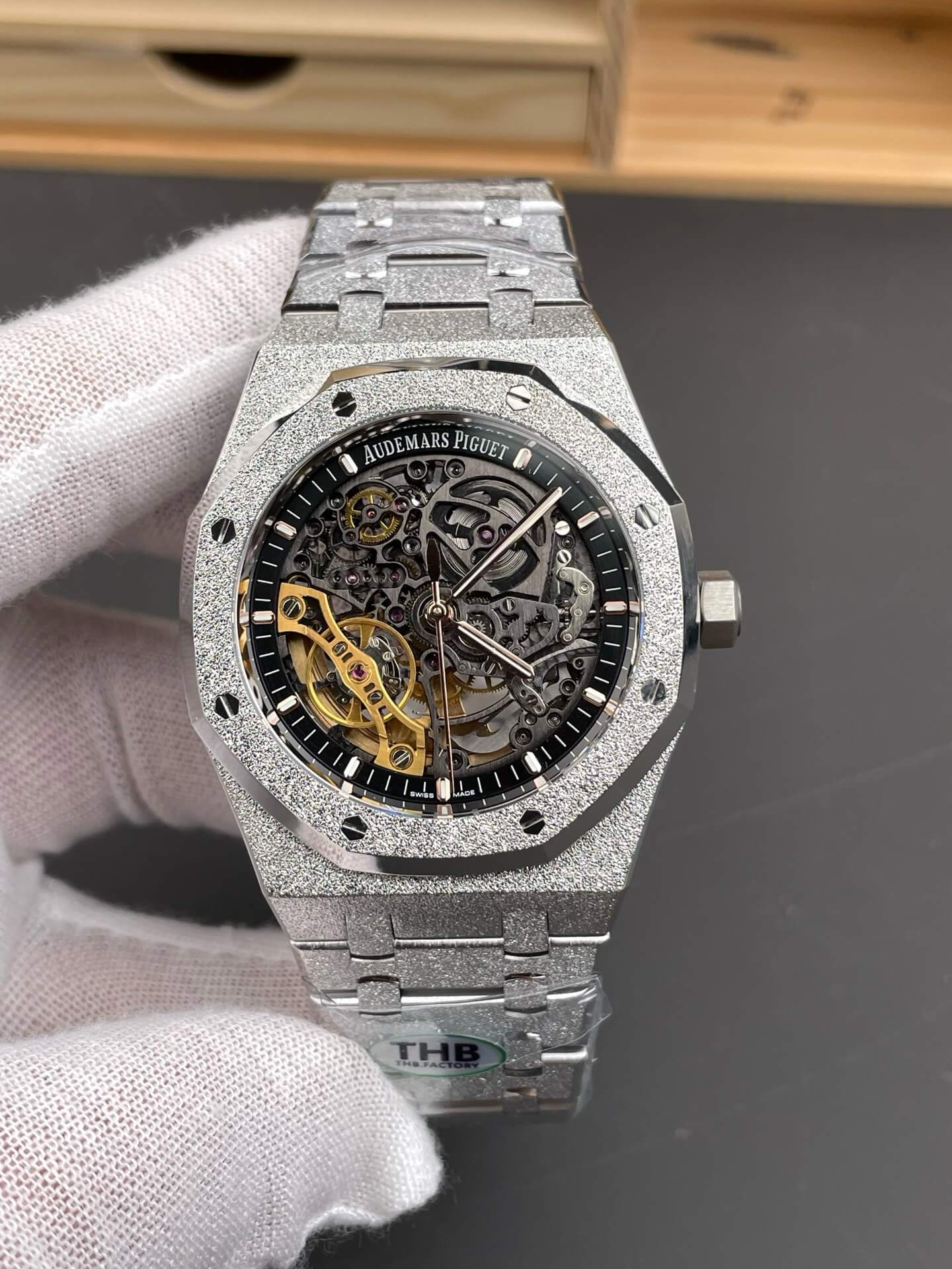 Audemars Piguet Replica Royal Oak Super Clone Watch 15407BC.GG.1224BC.01 Audemars Piguet Replica Royal Oak Super Clone Watch 15407BC.GG.1224BC.01