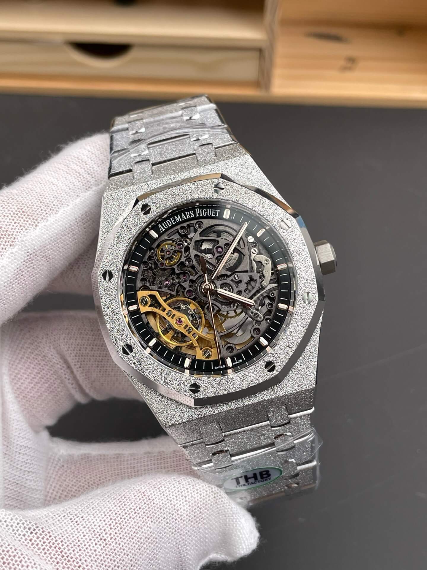 Audemars Piguet Replica Royal Oak Super Clone Watch 15407BC.GG.1224BC.01 Audemars Piguet Replica Royal Oak Super Clone Watch 15407BC.GG.1224BC.01