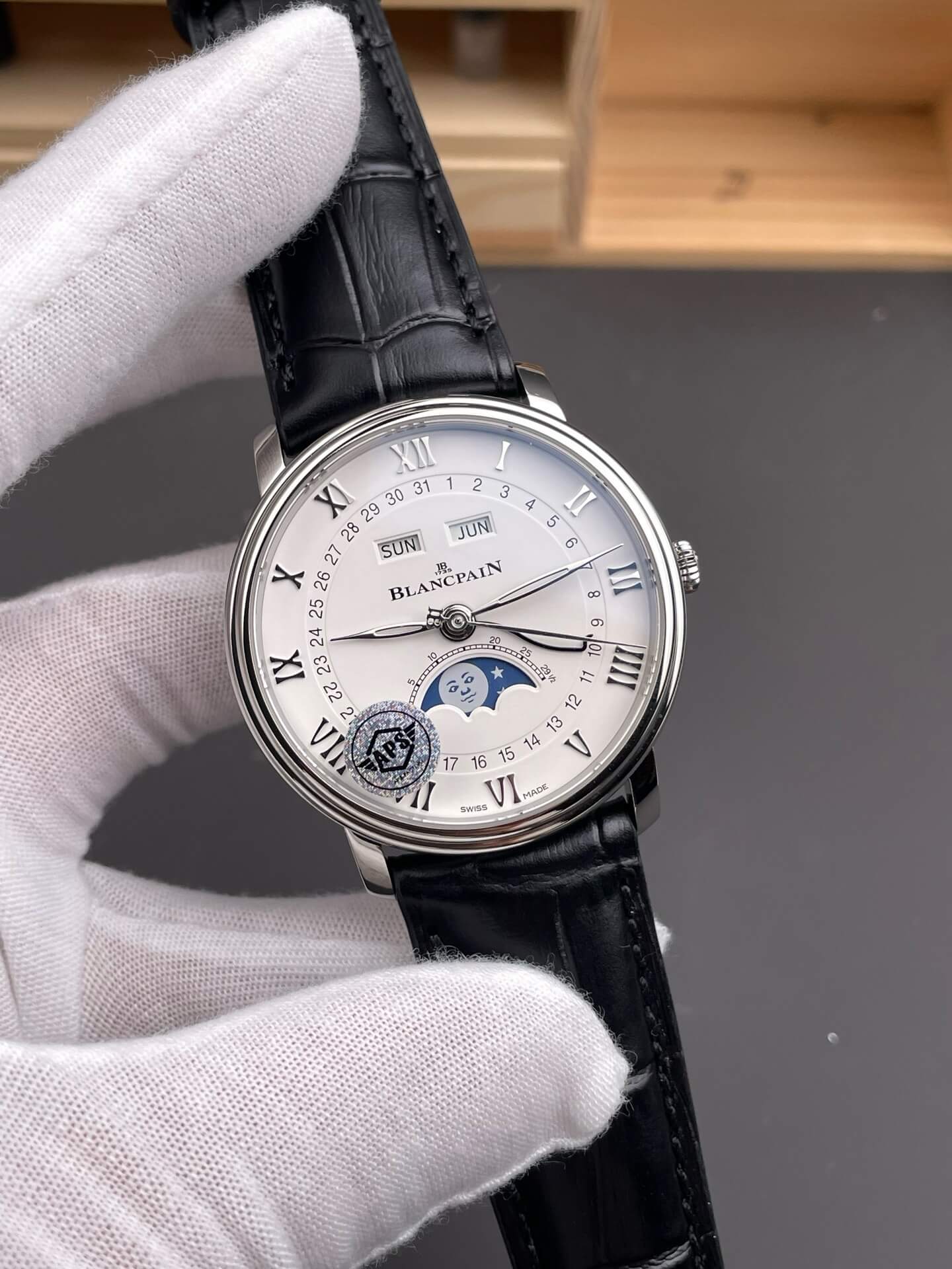 Blancpain Replica Villeret Quantième Complet Phases de Lune Super Clone Watch 6654 1127 55B Blancpain Replica Villeret Quantième Complet Phases de Lune Super Clone Watch 6654 1127 55B