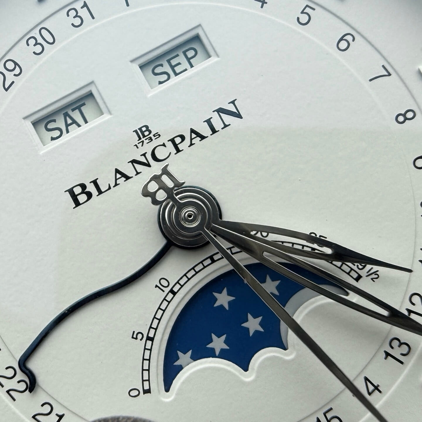 Blancpain Replica Villeret Quantième Complet Phases de Lune Super Clone Watch 6654 1127 55B