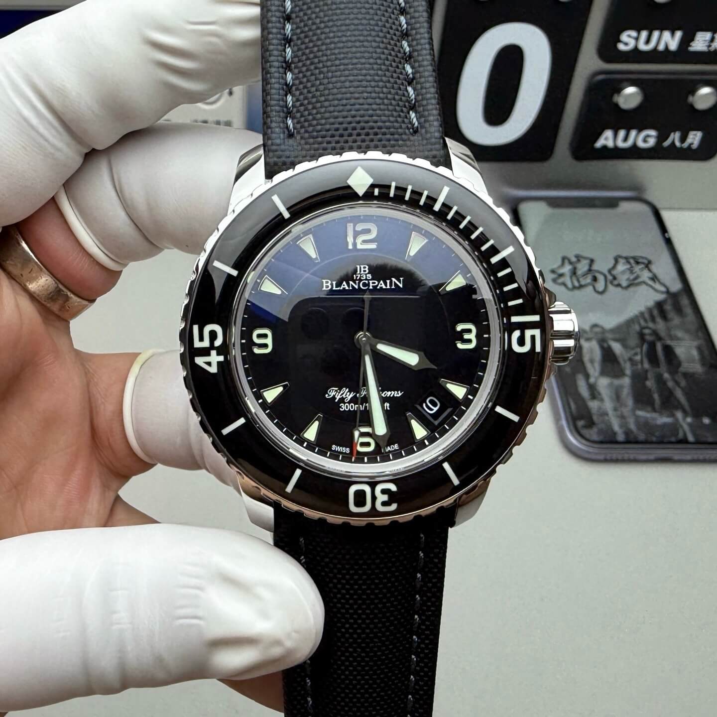Blancpain Replica Fifty Fathoms Automatique Super Clone Watch 5015 1130 52B