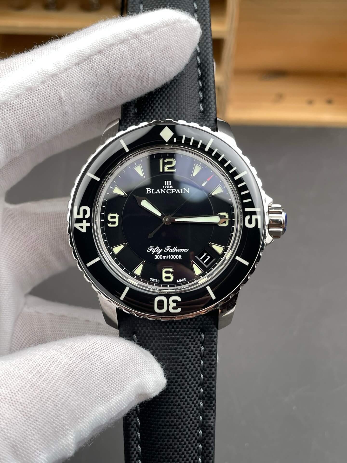 Blancpain Replica Fifty Fathoms Automatique Super Clone Watch 5015 1130 52B Blancpain Replica Fifty Fathoms Automatique Super Clone Watch 5015 1130 52B