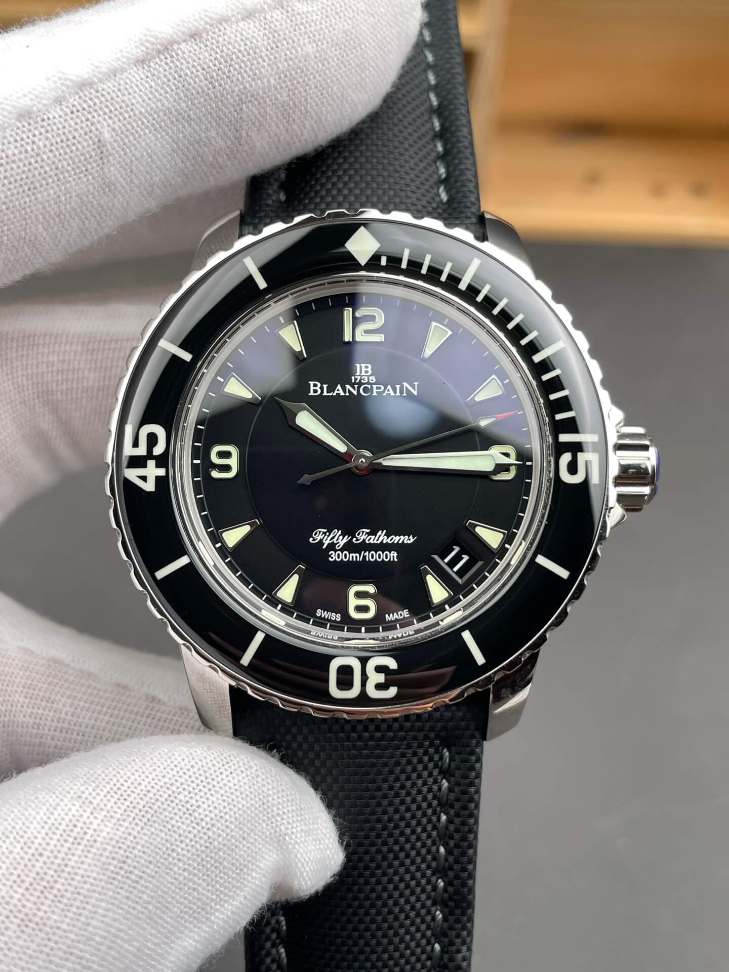 Blancpain Replica Fifty Fathoms Automatique Super Clone Watch 5015 1130 52B Blancpain Replica Fifty Fathoms Automatique Super Clone Watch 5015 1130 52B