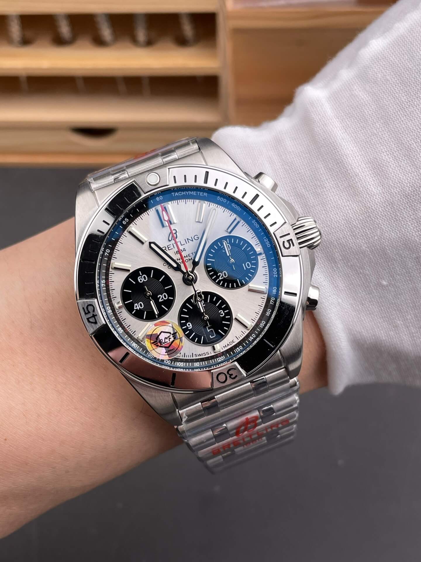 Breitling Replica Chronomat B01 42 Super Clone Watch AB0134101G1A1
