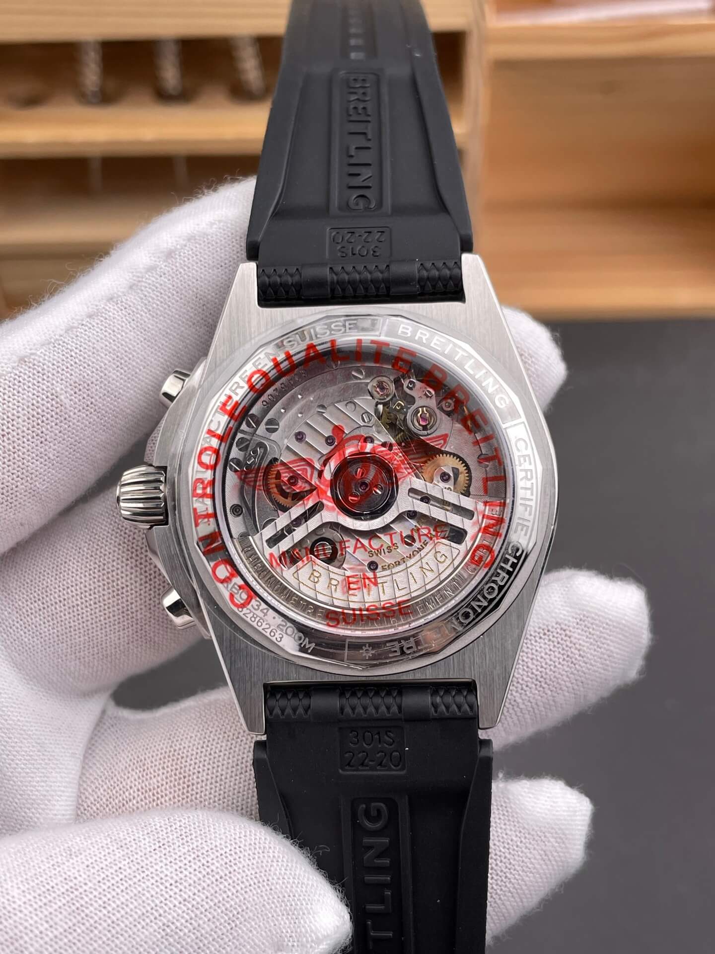 Breitling Replica Chronomat B01 42 Super Clone Watch EB0134101M1S1