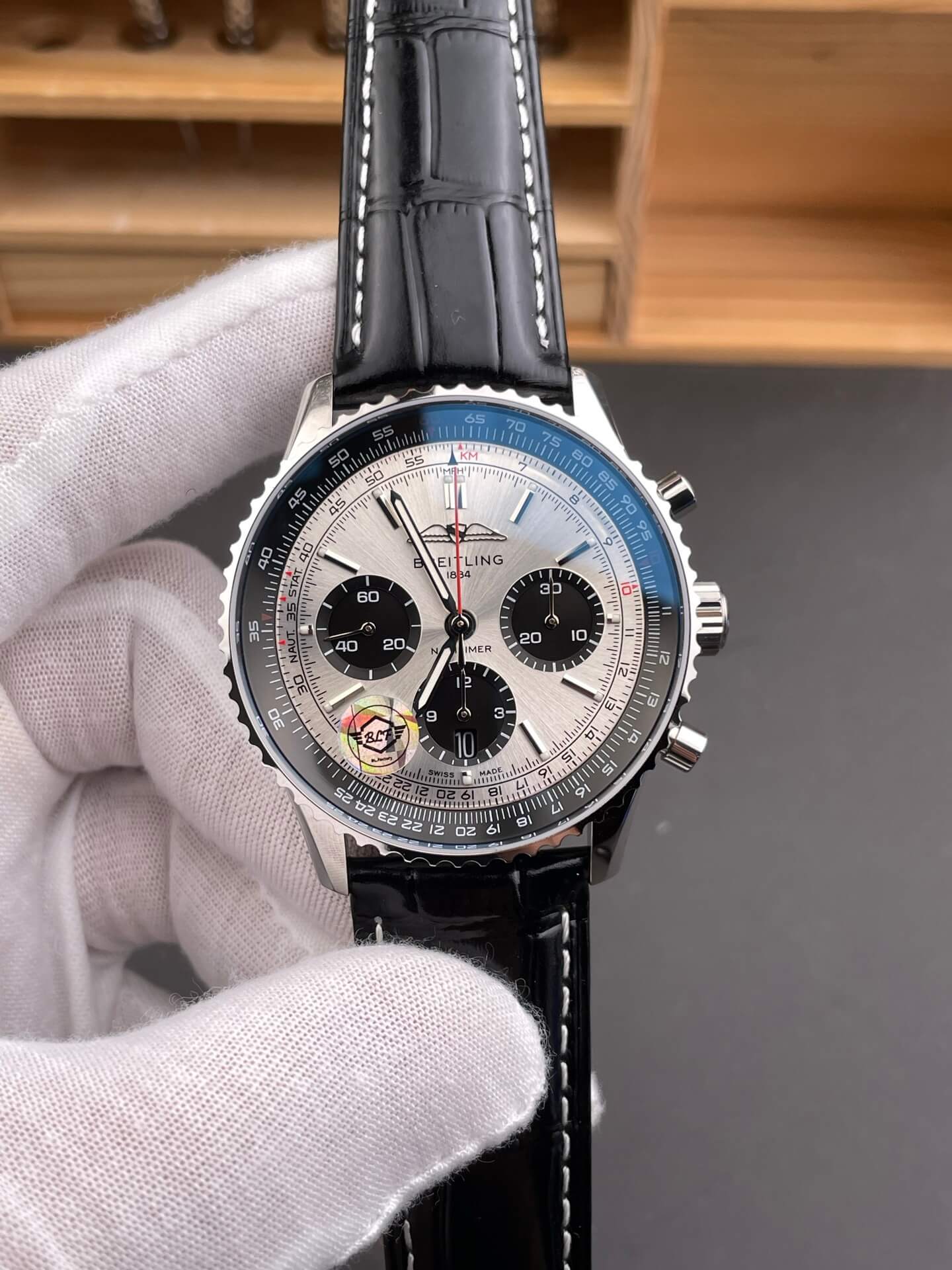 Breitling Replica Navitimer B01 Chronograph 43 Super Clone Watch AB0138241G1P1
