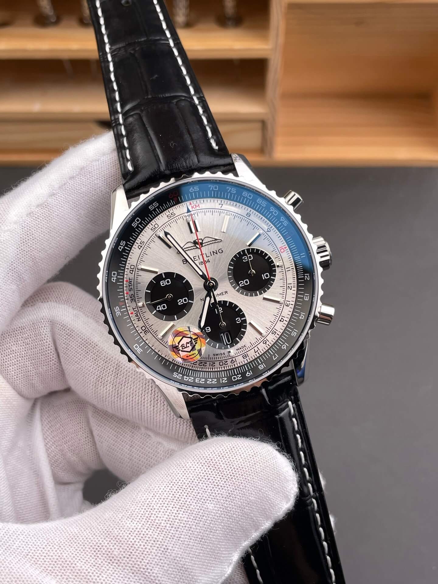 Breitling Replica Navitimer B01 Chronograph 43 Super Clone Watch AB0138241G1P1