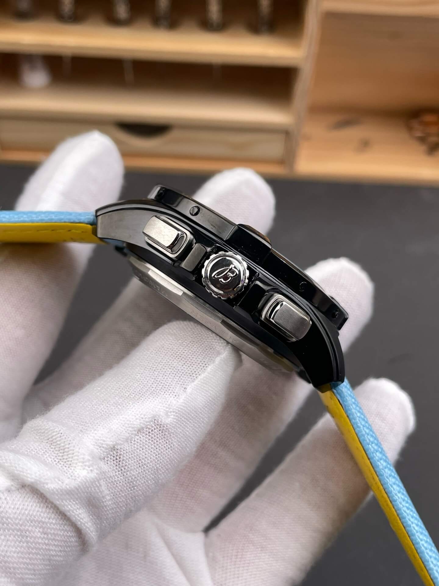 Breitling Replica Avenger B01 Chronograph 42 Night Mission Super Clone Watch SB0146101L1X1