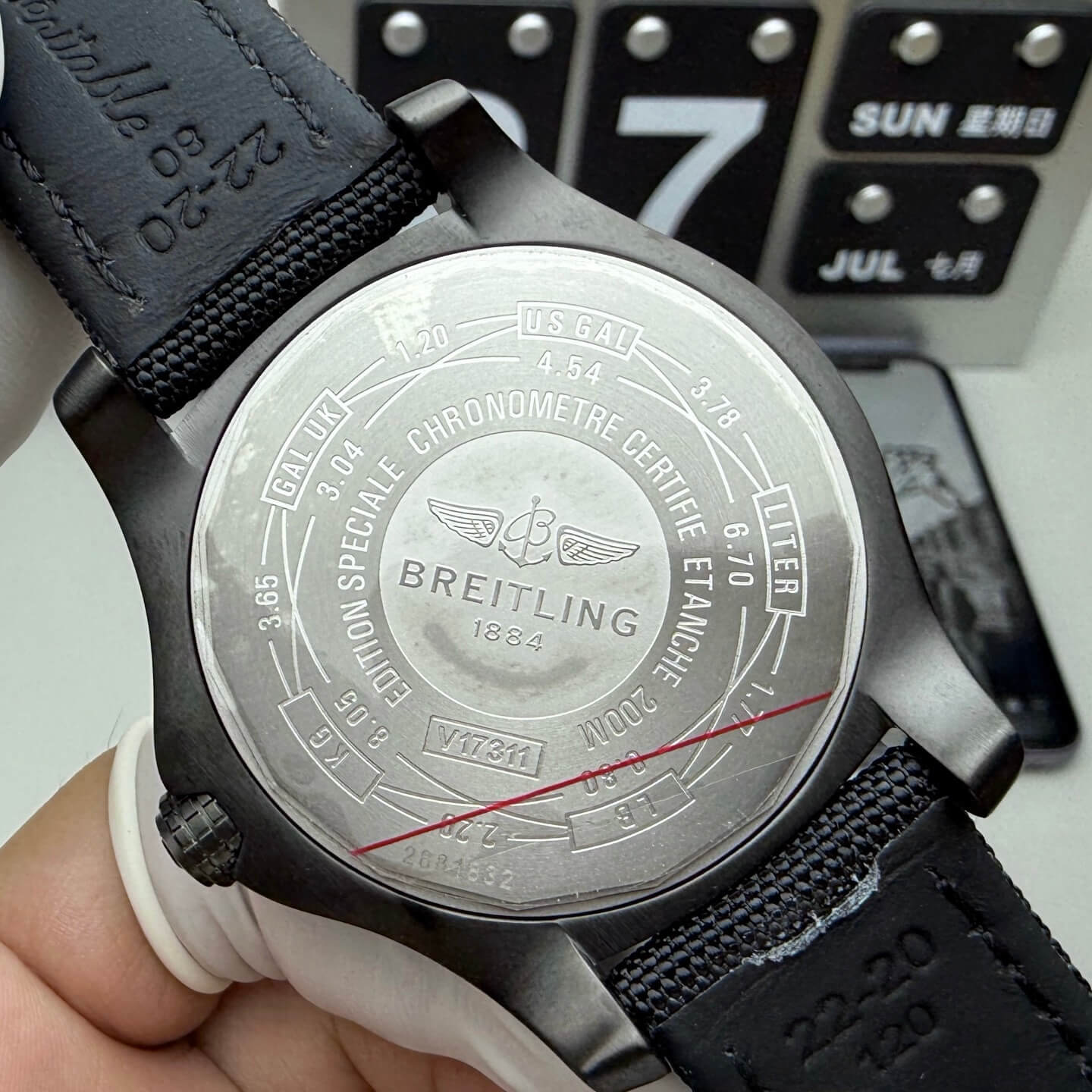 Breitling Replica Avenger Blackbird 44 Super Clone Watch V17311101B1W1