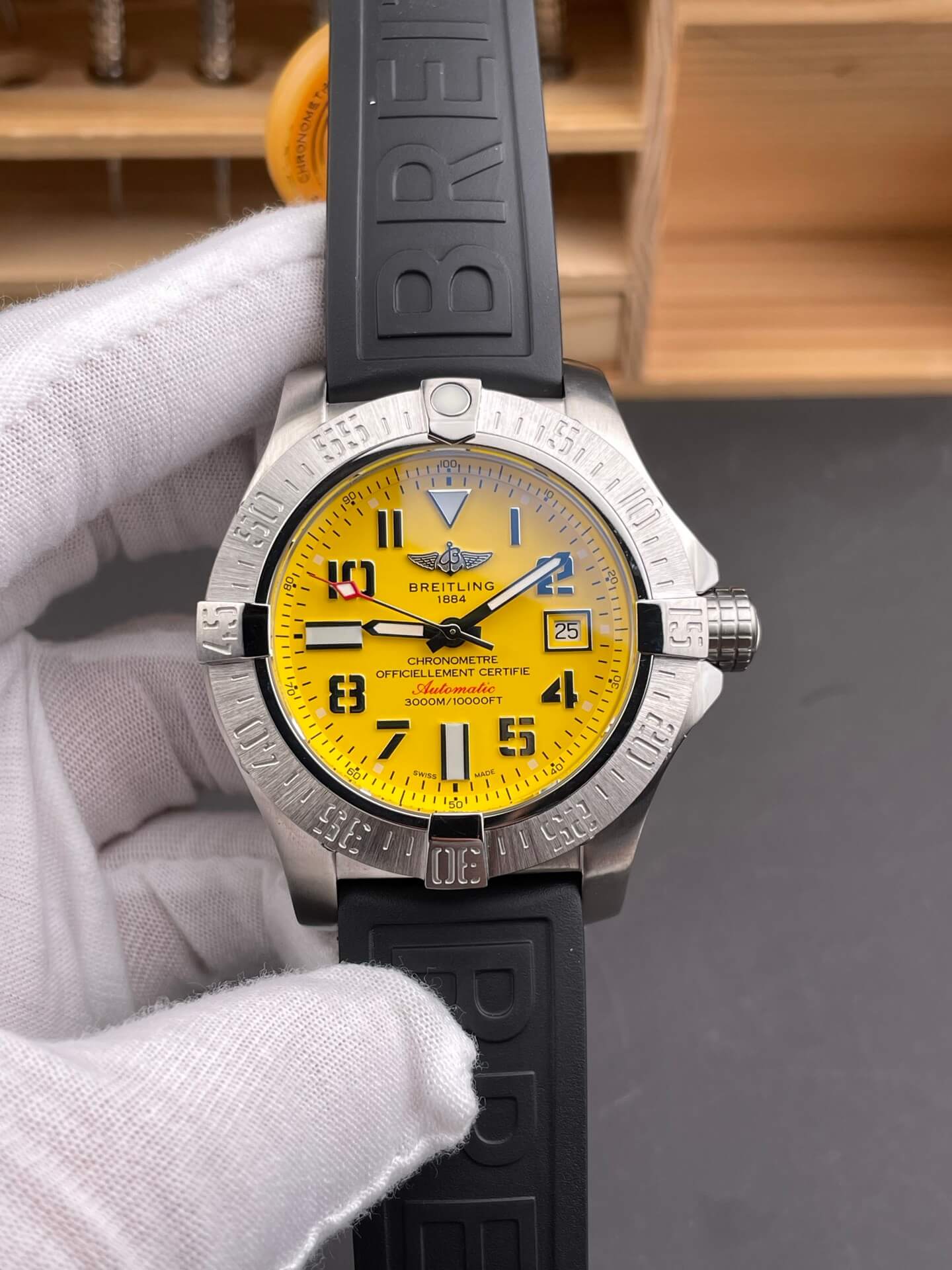 Breitling Replica Avenger II Seawolf Super Clone Watch  A17331101I1S2