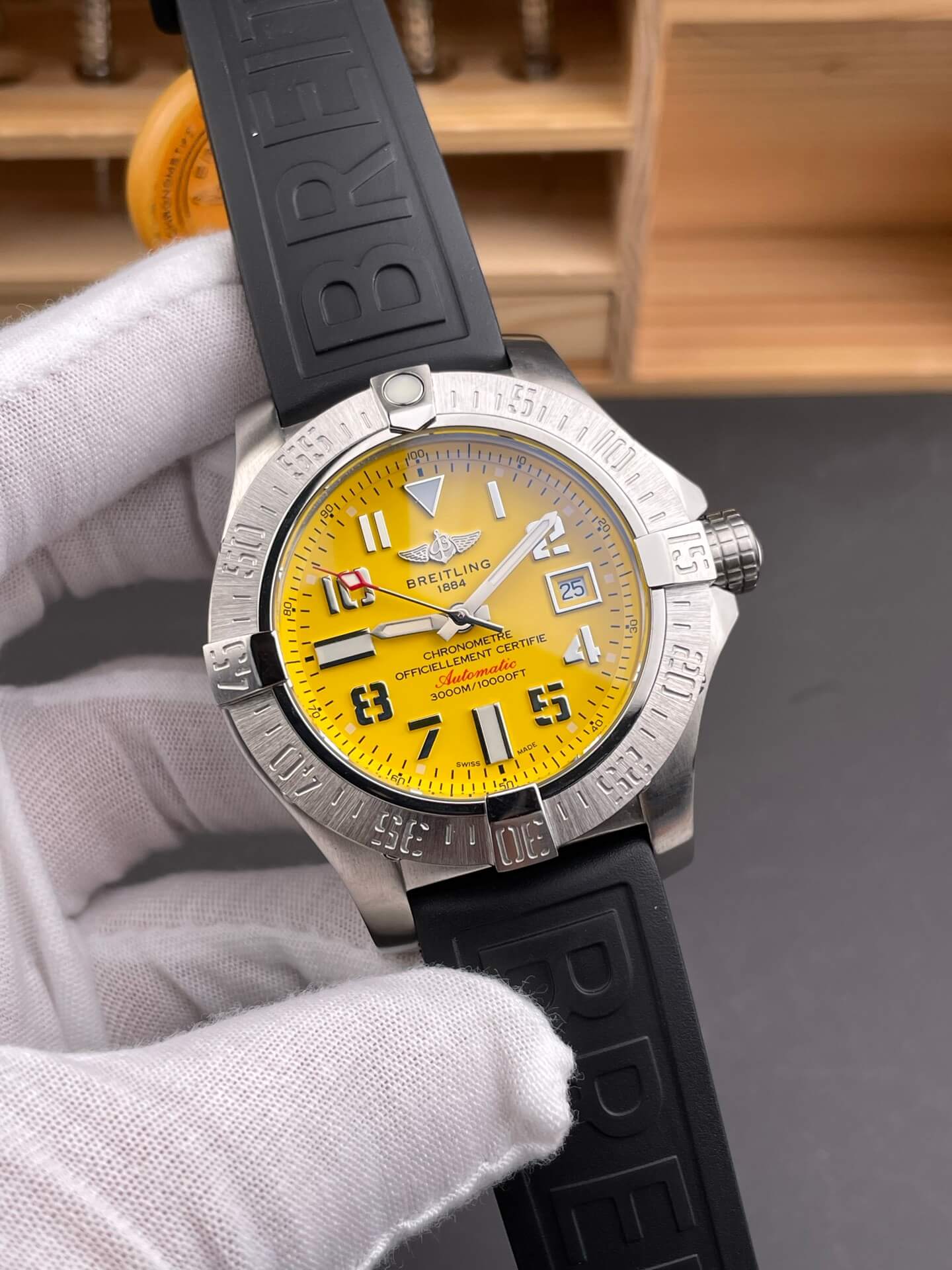 Breitling Replica Avenger II Seawolf Super Clone Watch  A17331101I1S2