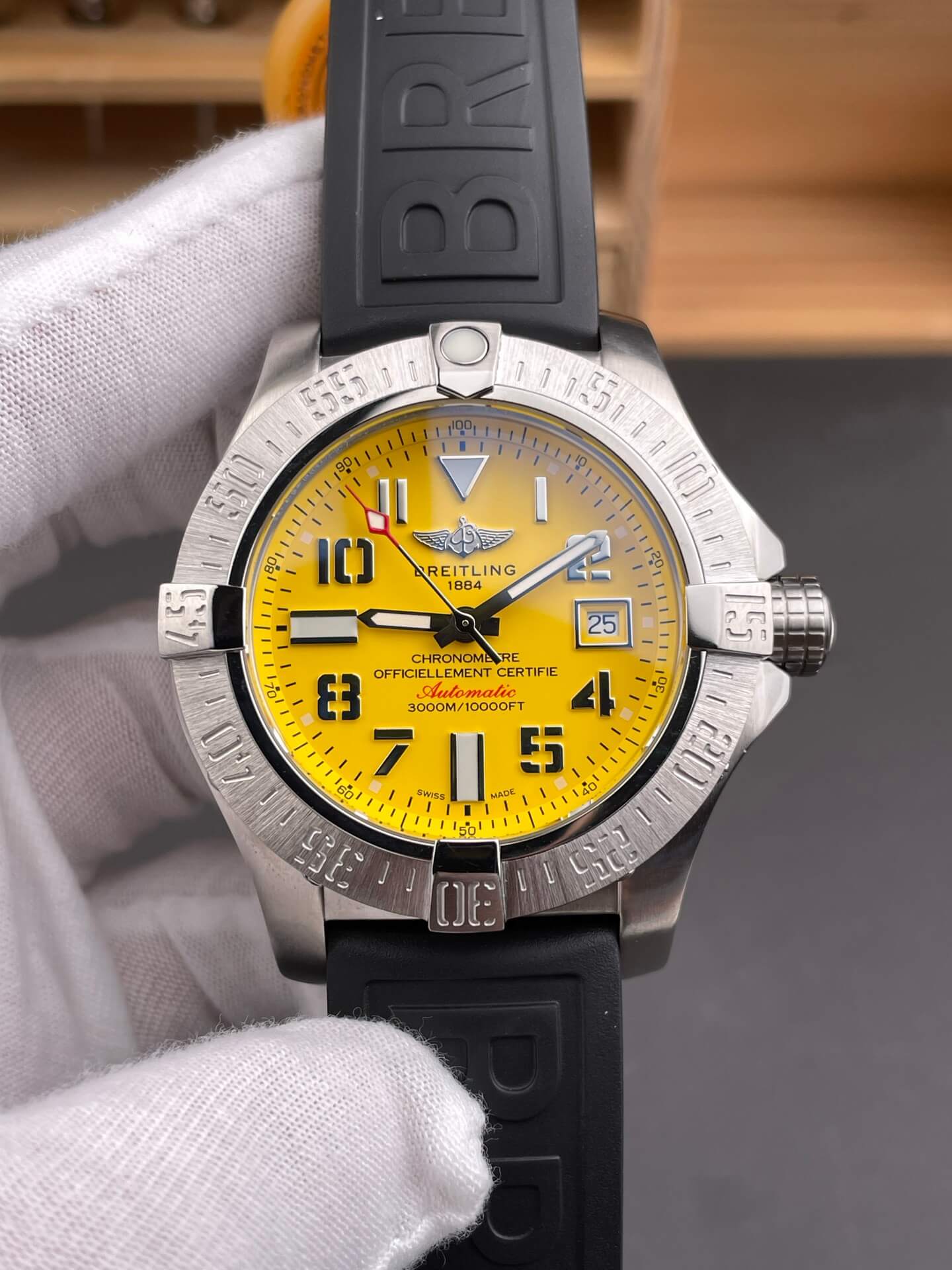 Breitling Replica Avenger II Seawolf Super Clone Watch  A17331101I1S2