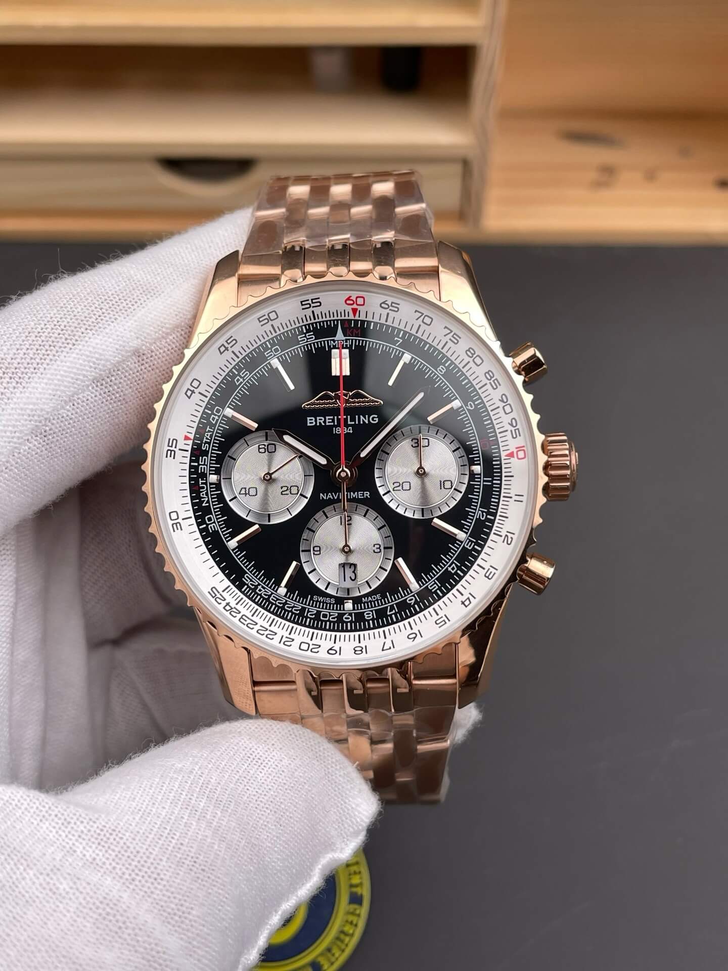 Breitling Replica Navitimer B01 Chronograph 43 Super Clone Watch RB0138211B1R1 Breitling Replica Navitimer B01 Chronograph 43 Super Clone Watch RB0138211B1R1