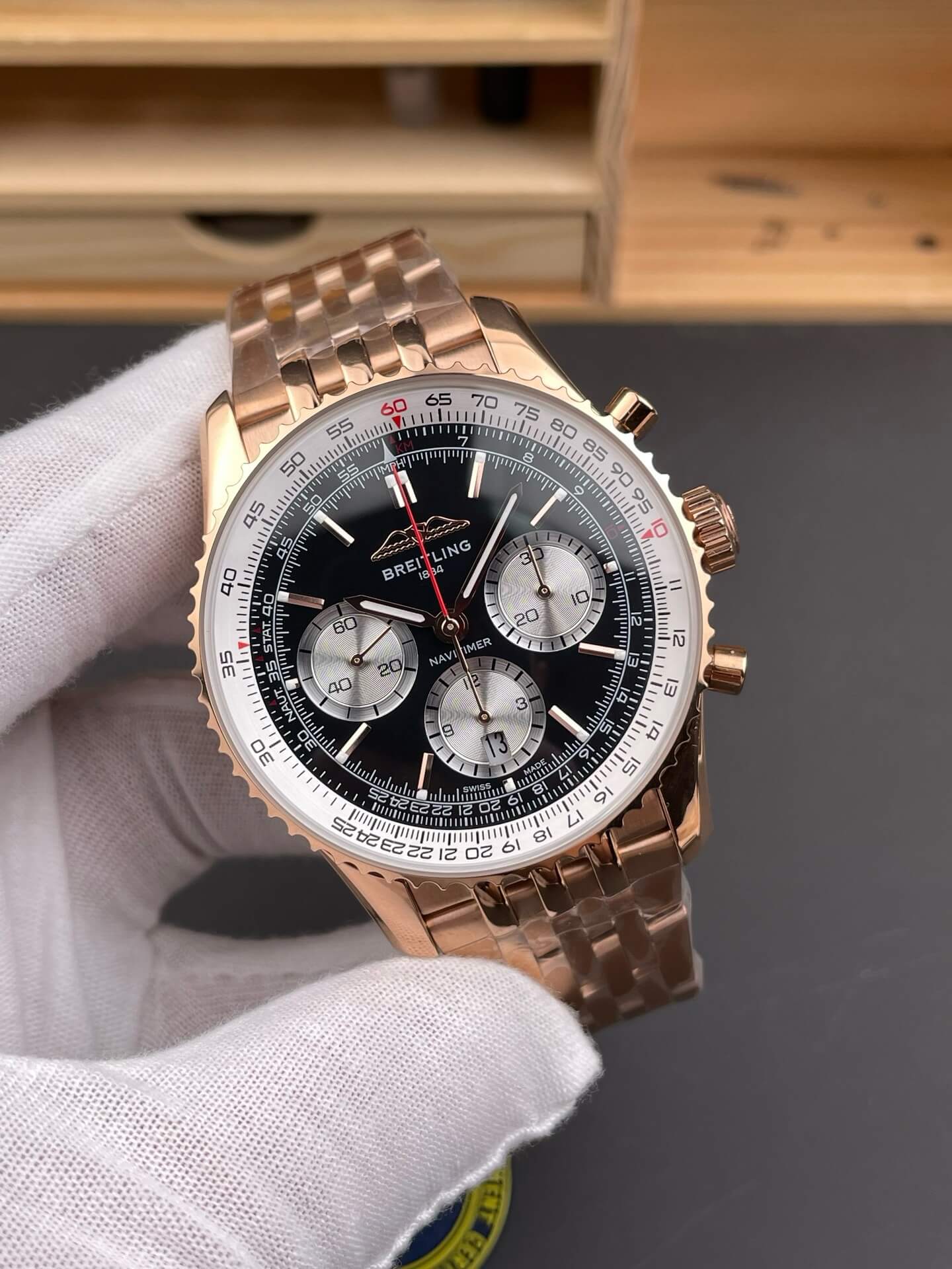 Breitling Replica Navitimer B01 Chronograph 43 Super Clone Watch RB0138211B1R1 Breitling Replica Navitimer B01 Chronograph 43 Super Clone Watch RB0138211B1R1