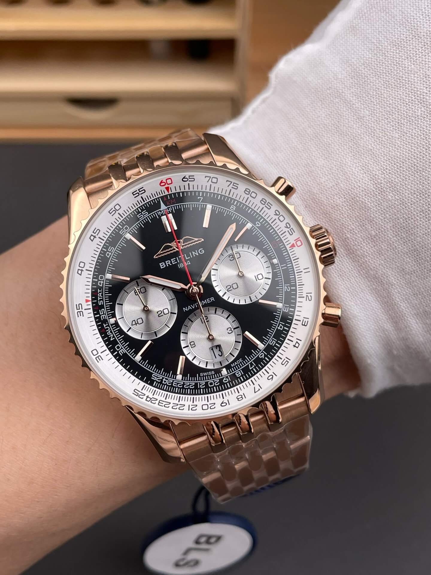 Breitling Replica Navitimer B01 Chronograph 43 Super Clone Watch RB0138211B1R1 Breitling Replica Navitimer B01 Chronograph 43 Super Clone Watch RB0138211B1R1