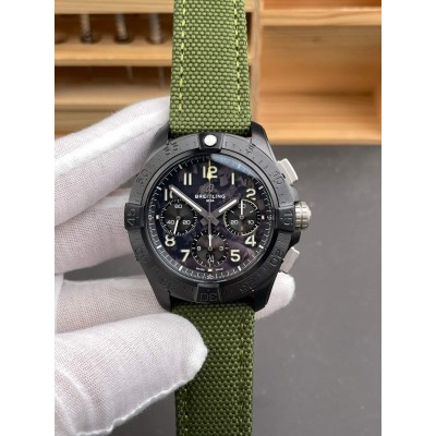 Breitling Replica Super Avenger B01 Chronograph 46 Night Mission Super Clone Watch SB0148101B1X1