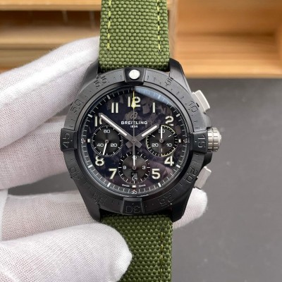 Breitling Replica Super Avenger B01 Chronograph 46 Night Mission Super Clone Watch SB0148101B1X1