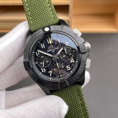 Breitling Replica Super Avenger B01 Chronograph 46 Night Mission Super Clone Watch SB0148101B1X1