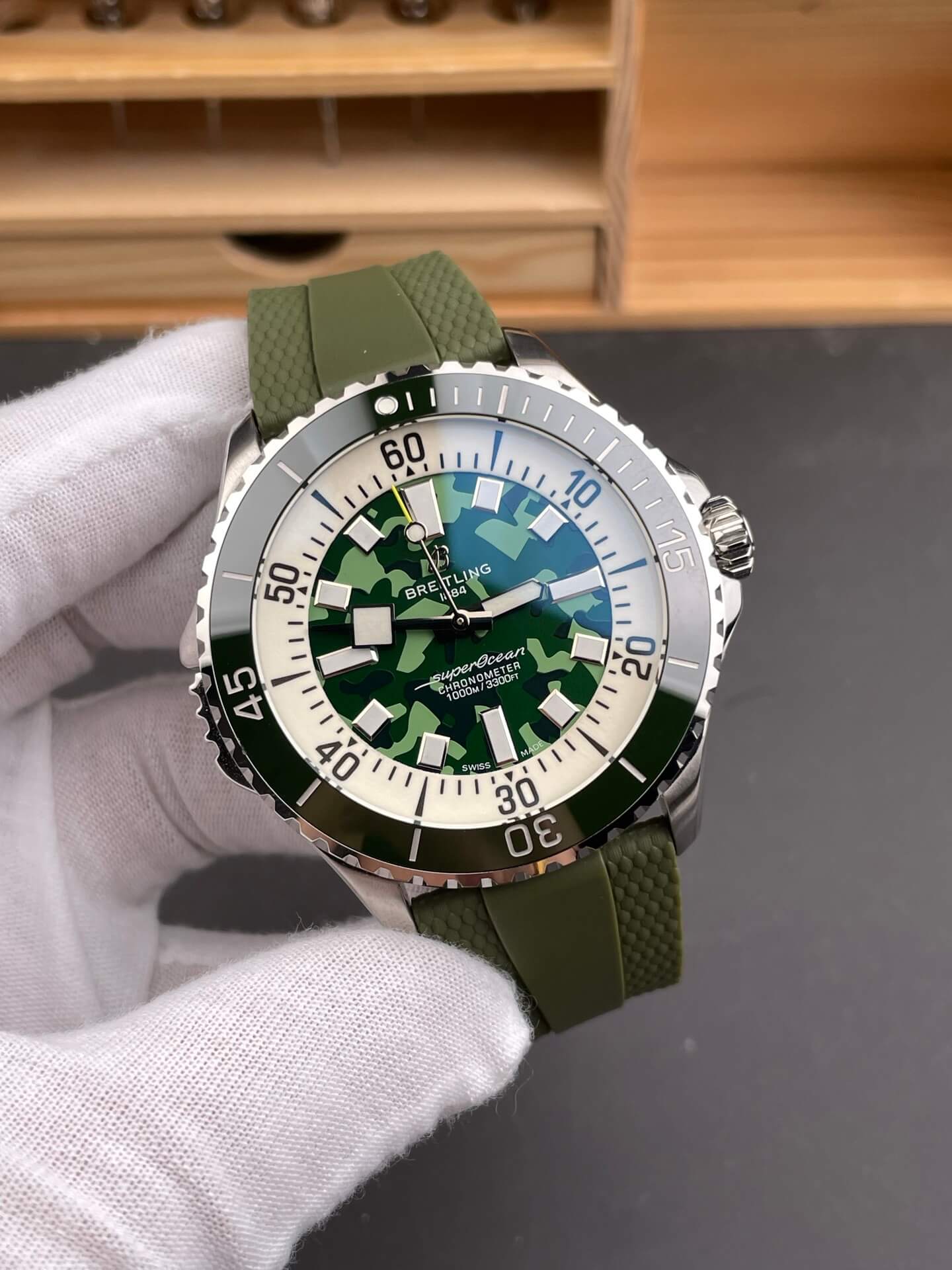 Breitling Replica Superocean Automatic 46 Super Diver Super Clone Watch E10379D31L1S1