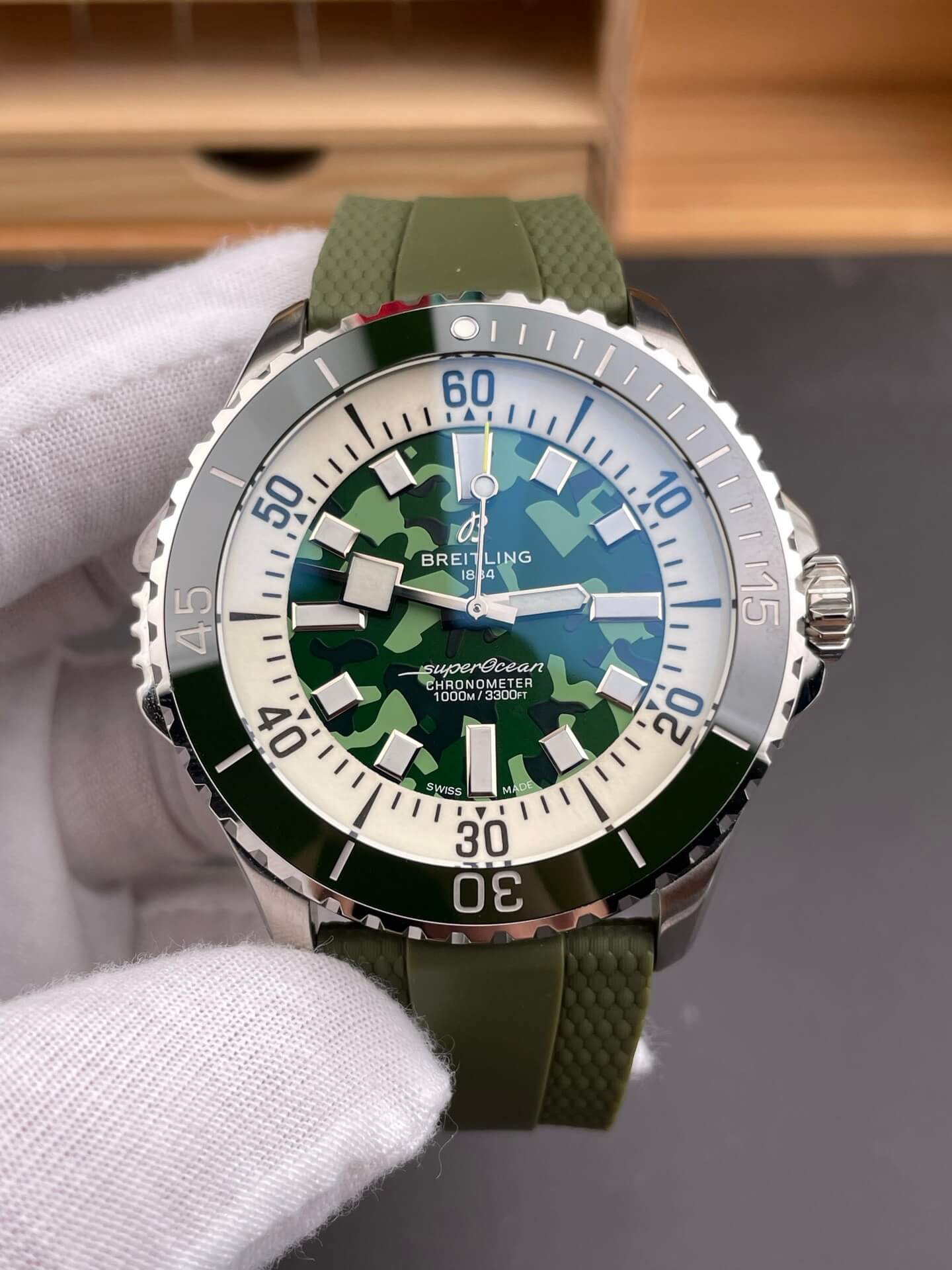 Breitling Replica Superocean Automatic 46 Super Diver Super Clone Watch E10379D31L1S1