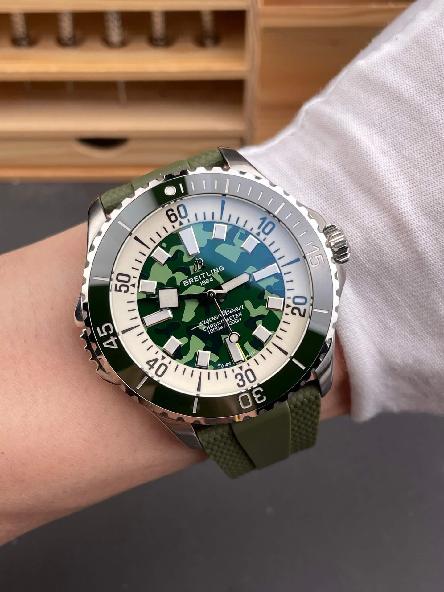 Breitling Replica Superocean Automatic 46 Super Diver Super Clone Watch E10379D31L1S1