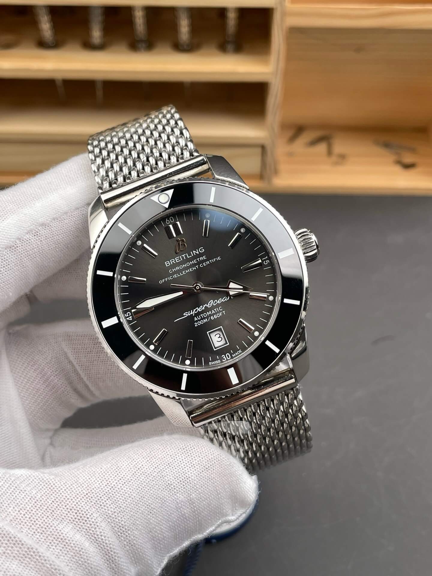 Breitling Replica Superocean Heritage B20 Automatic 42 Super Clone Watch AB2010121B1A1