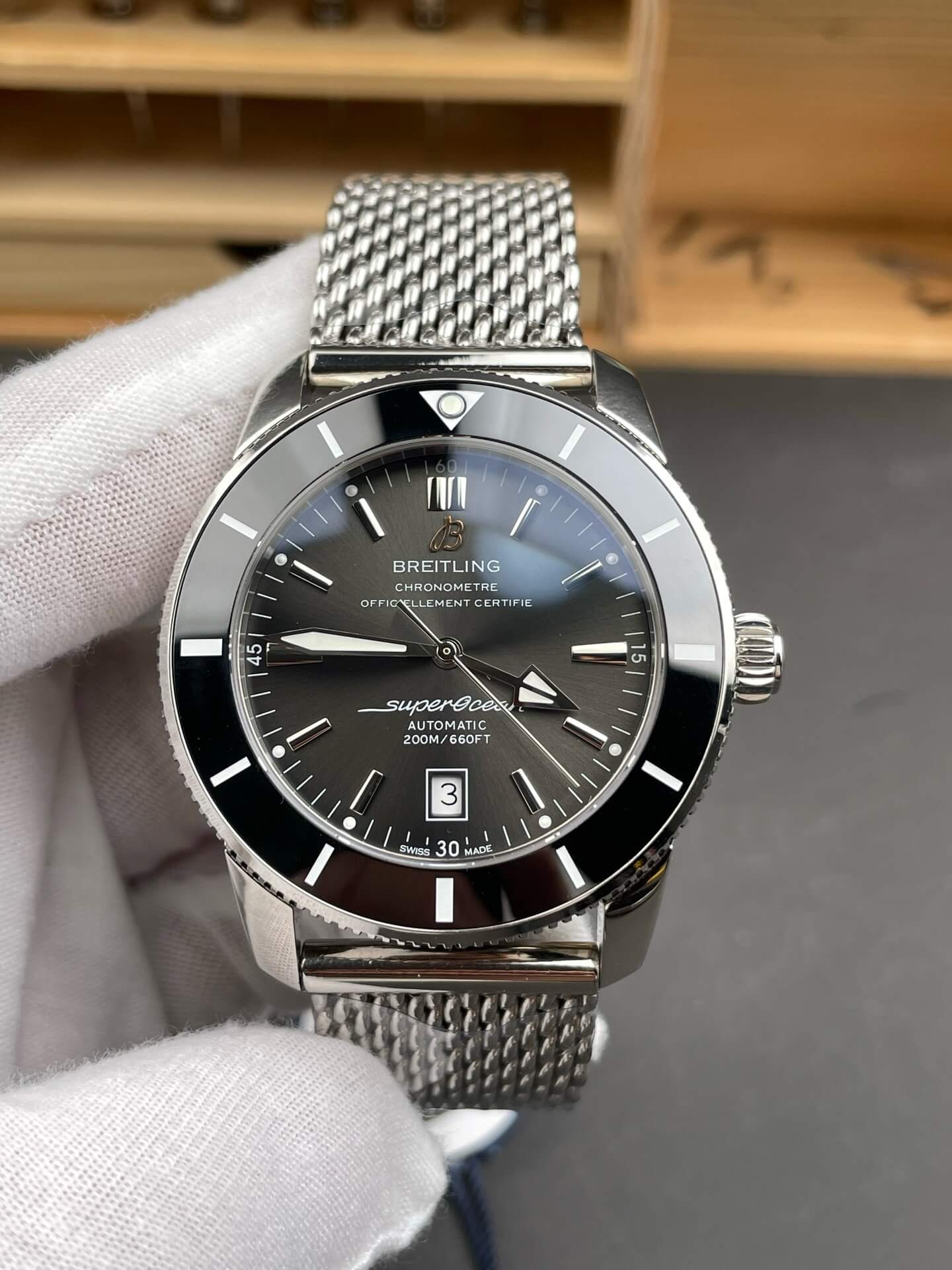 Breitling Replica Superocean Heritage B20 Automatic 42 Super Clone Watch AB2010121B1A1