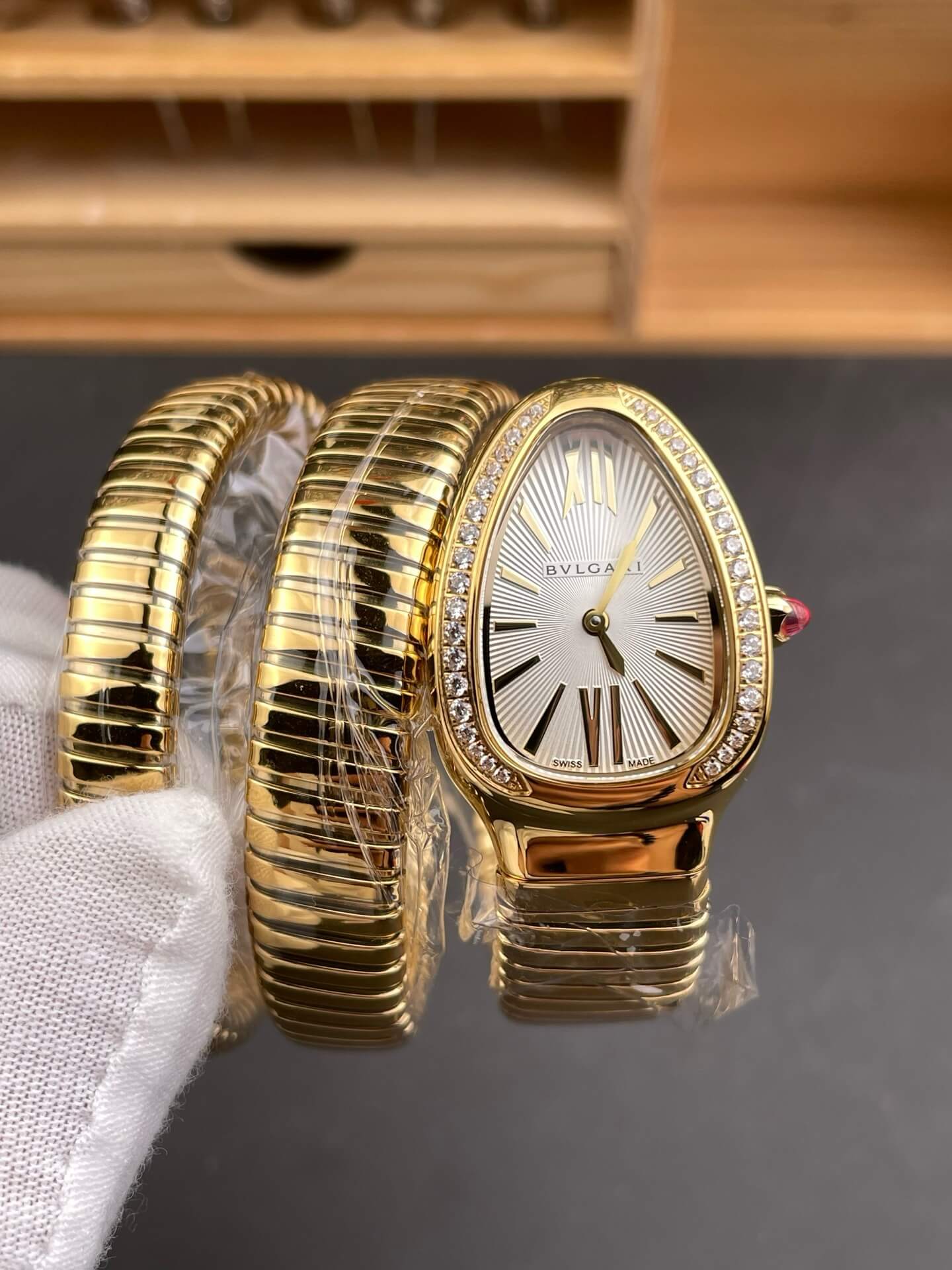 Bvlgari Replica Serpenti Tubogas Super Clone Watch 101923