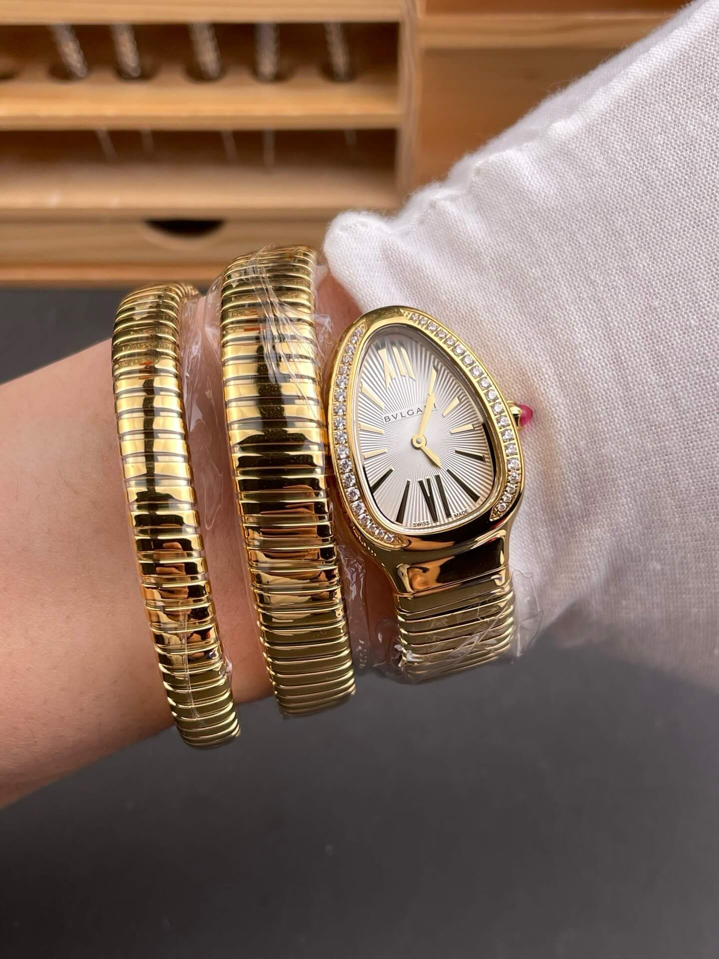 Bvlgari Replica Serpenti Tubogas Super Clone Watch 101923