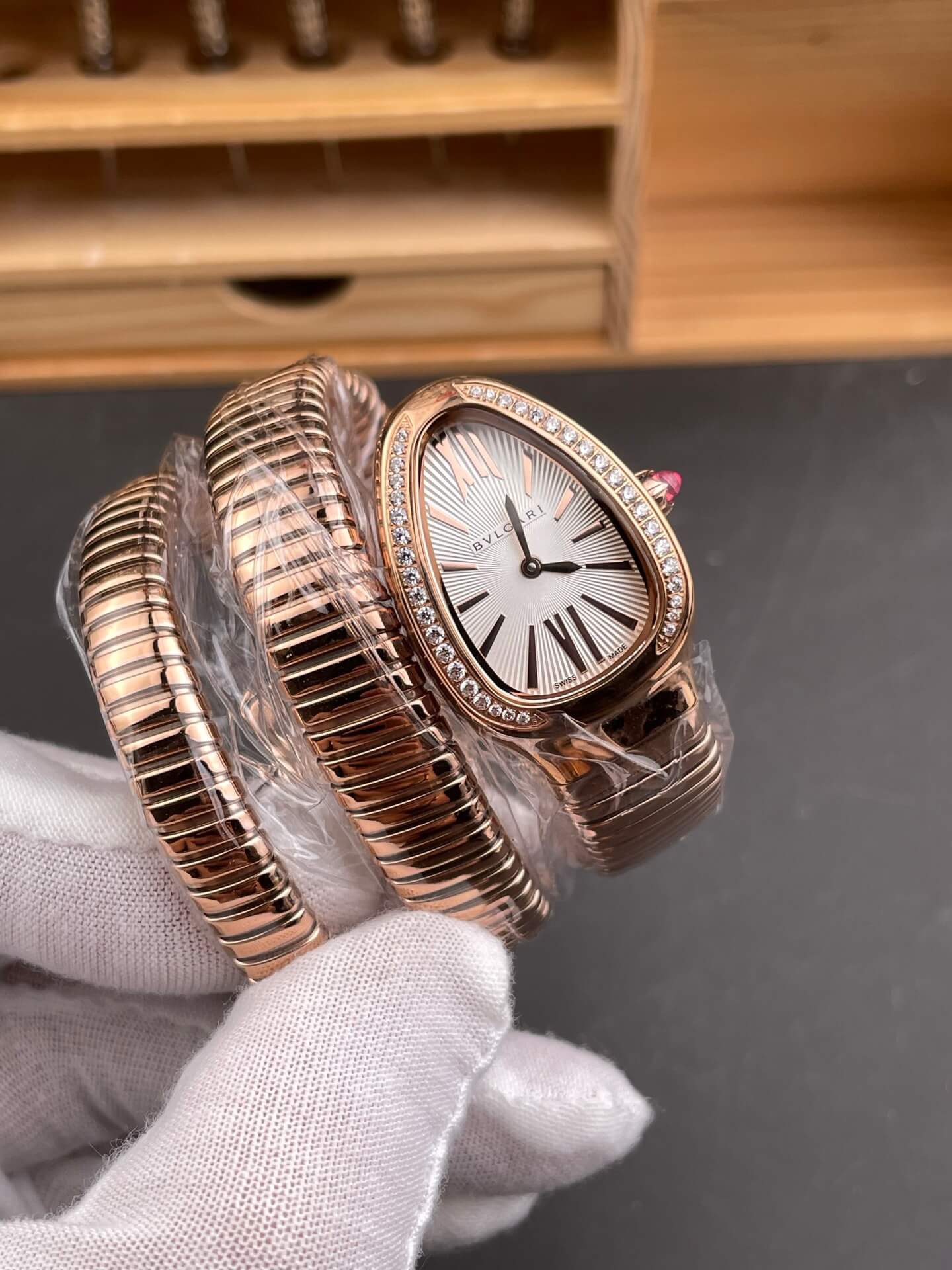 Bvlgari Replica Serpenti Tubogas Super Clone Watch 103002