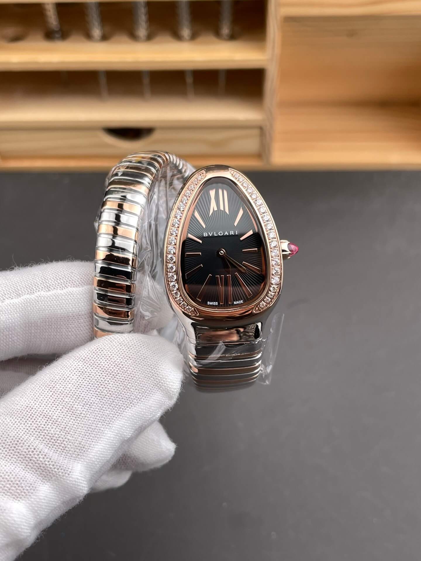 Bvlgari Replica Serpenti Tubogas Super Clone Watch 103823