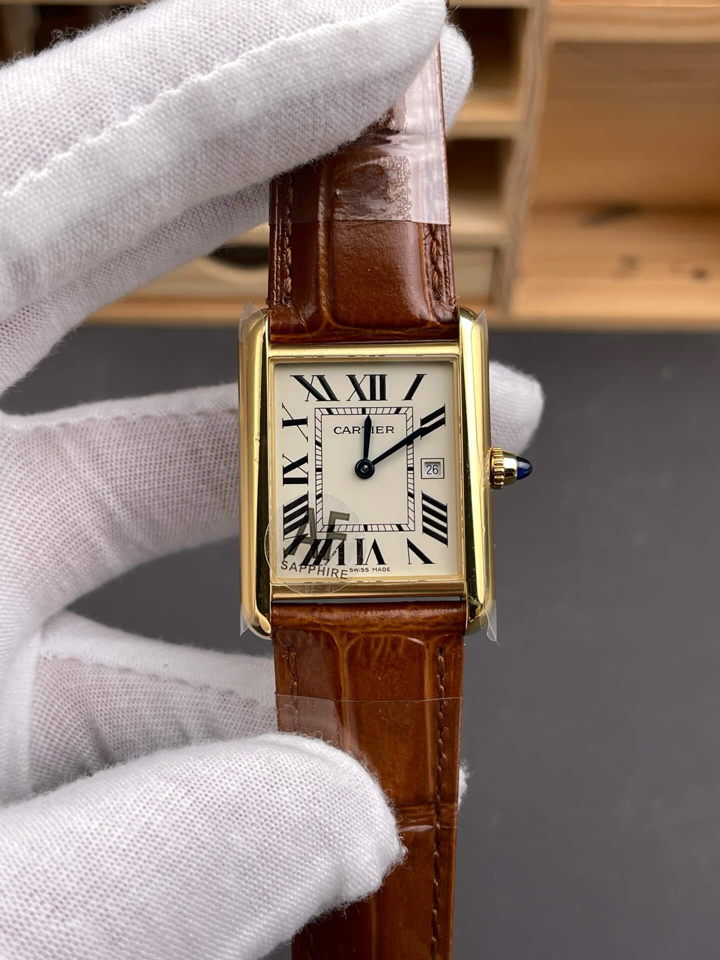 Cartier Replica Tank Louis Super Clone Watch W1529756 Cartier Replica Tank Louis Super Clone Watch W1529756