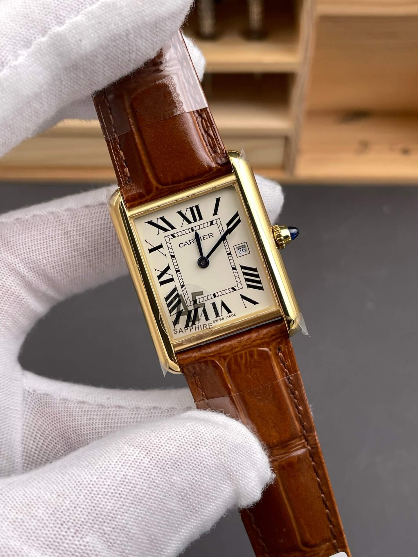 Cartier Replica Tank Louis Super Clone Watch W1529756 Cartier Replica Tank Louis Super Clone Watch W1529756