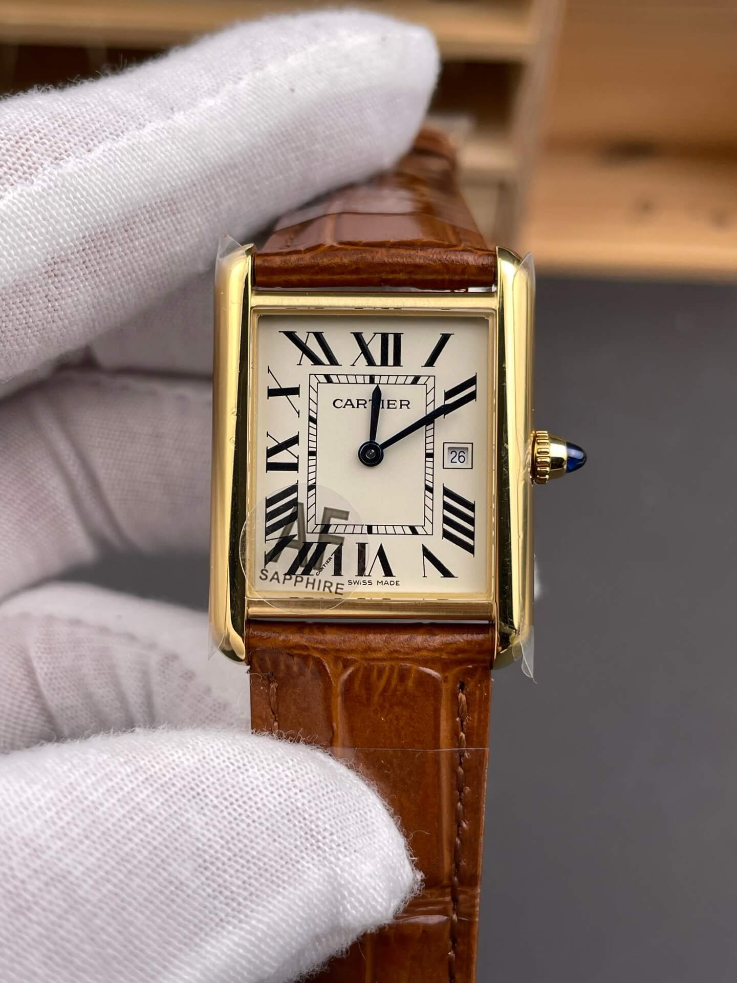 Cartier Replica Tank Louis Super Clone Watch W1529756 Cartier Replica Tank Louis Super Clone Watch W1529756