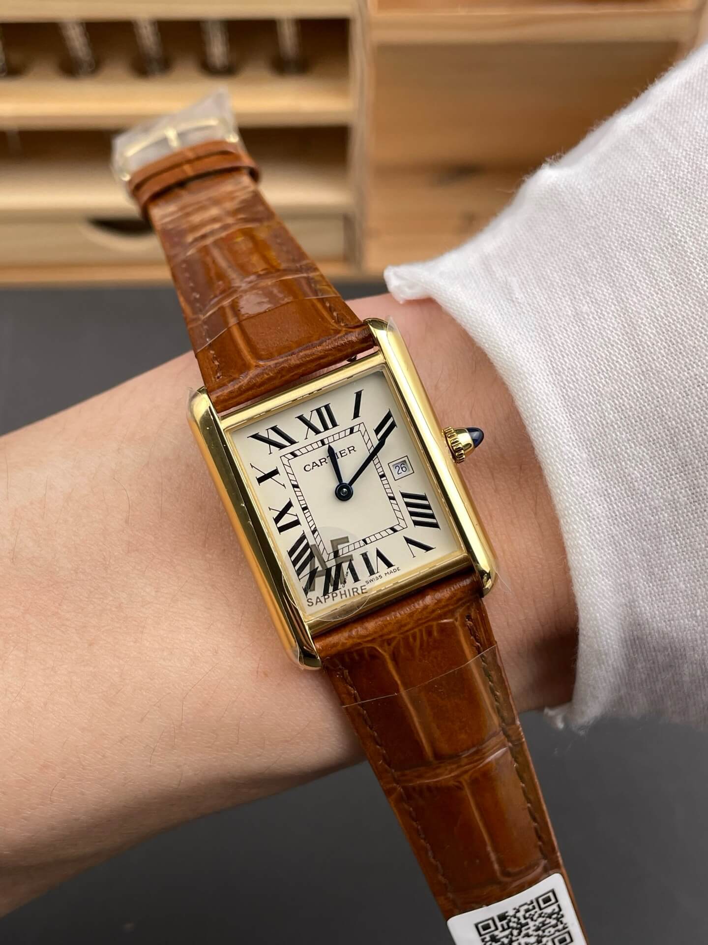 Cartier Replica Tank Louis Super Clone Watch W1529756 Cartier Replica Tank Louis Super Clone Watch W1529756