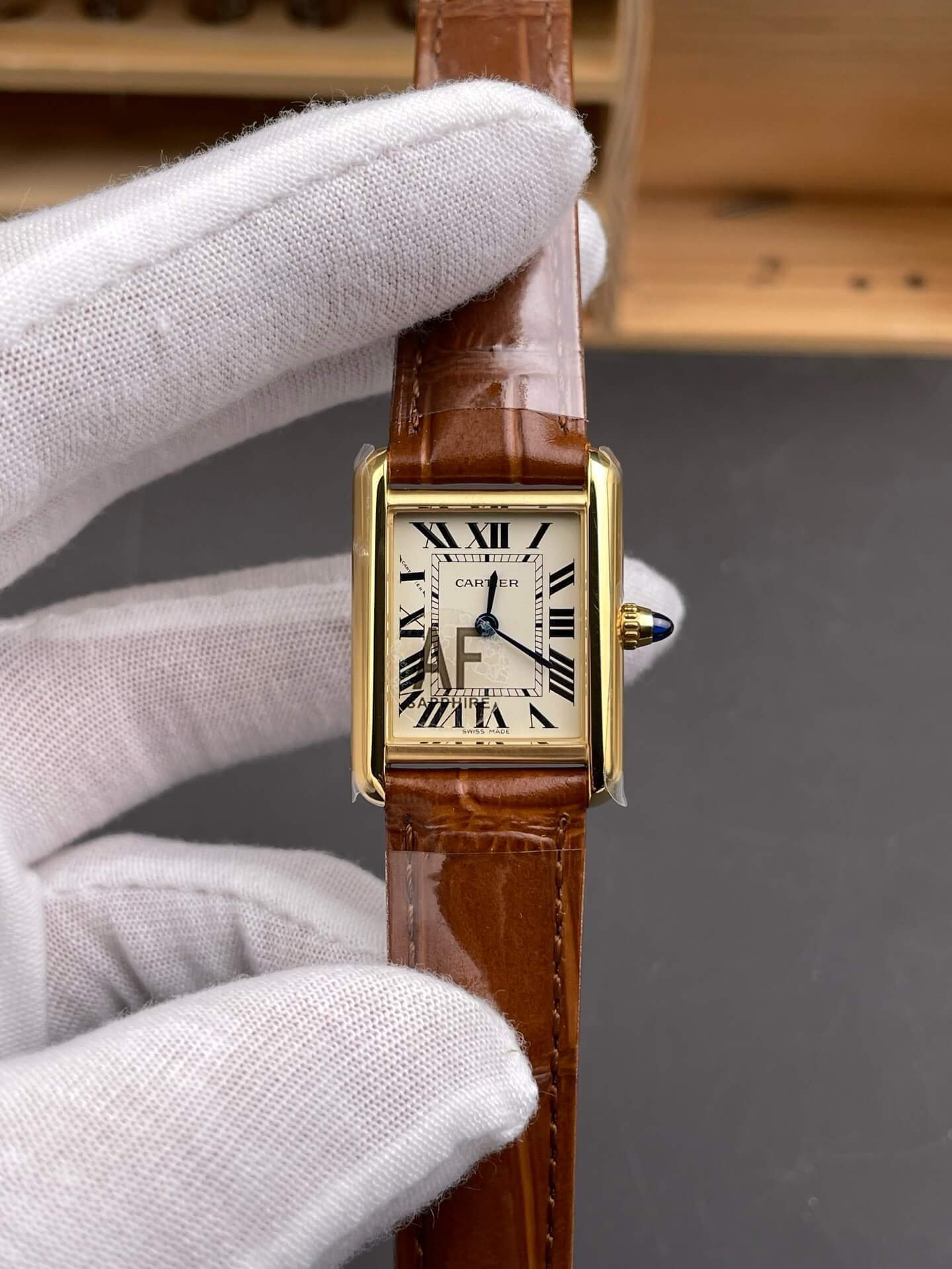 Cartier Replica Tank Louis Super Clone Watch WGTA0342