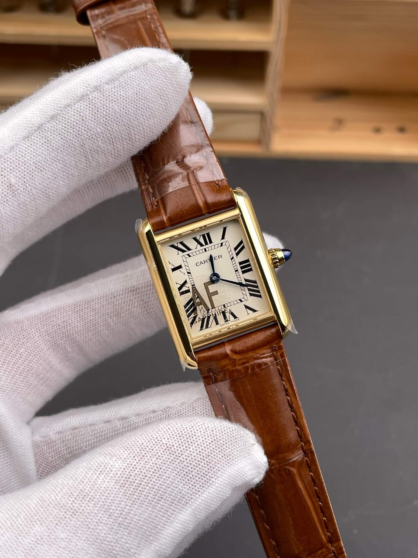 Cartier Replica Tank Louis Super Clone Watch WGTA0342